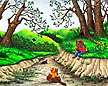 Beaver Trail, ©2003 Judy Swallow