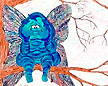 Blueberry Fairy Tickleberries, &copy;1991 Judy Swallow
